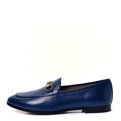 Gucci Malaga Kid Womens Jordaan Loafers 36.5 Electric Blue 1 of 9