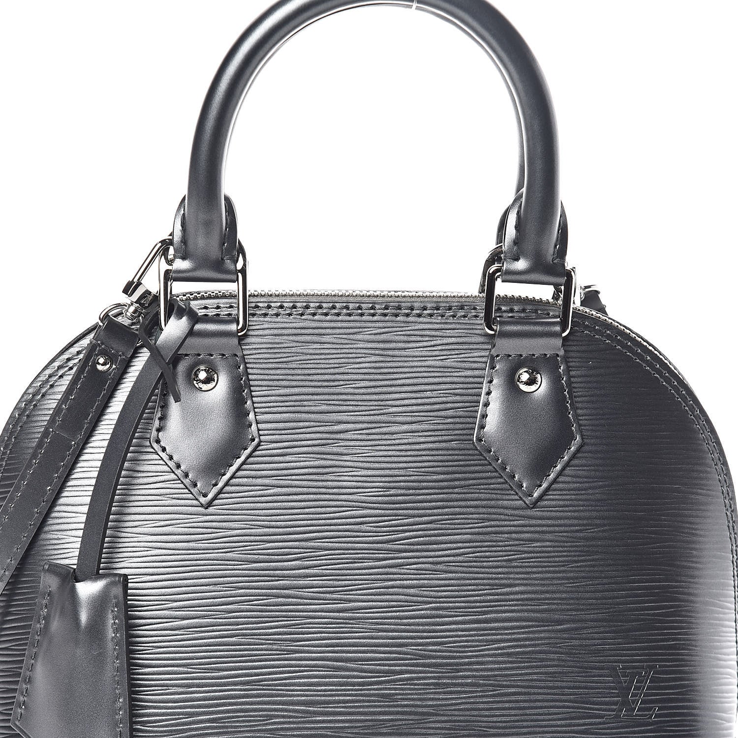 Louis Vuitton Epi Alma BB Anthracite Nacre 7 of 9