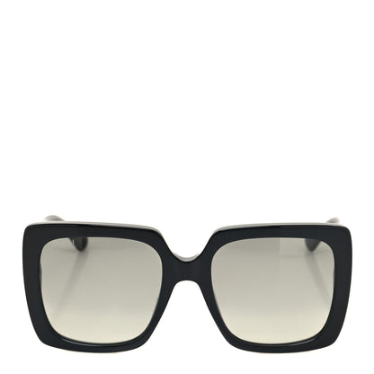 Gucci Crystal Square Frame GG Sunglasses GG0418S Black 2 of 8