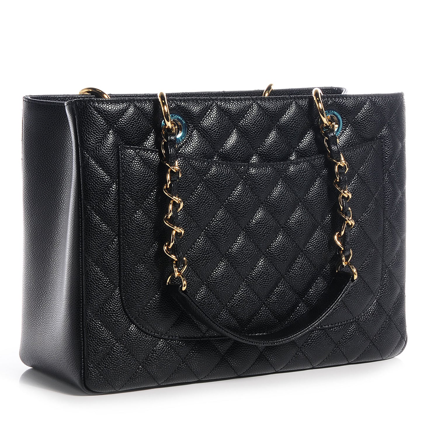 Caviar Grand Shopping Tote GST Black