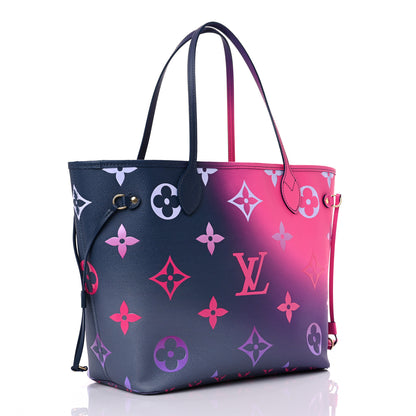 Louis Vuitton Monogram Giant Spring In The City Neverfull MM Midnight Fuchsia 3 of 8