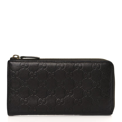 Gucci Guccissima Vitello Tender Donna Long Wallet Testa di Moro 1 of 6