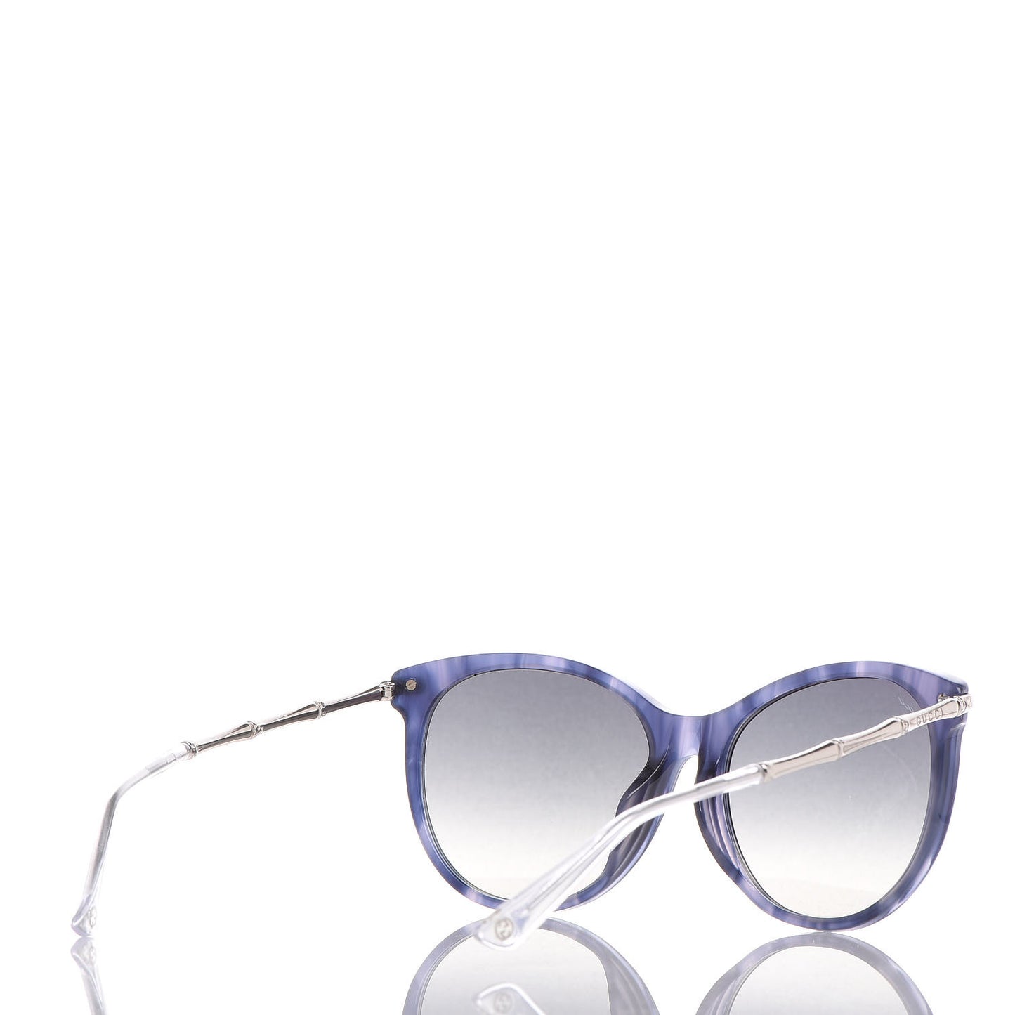 Bamboo Cat Eye GG3777/F/S Sunglasses Blue