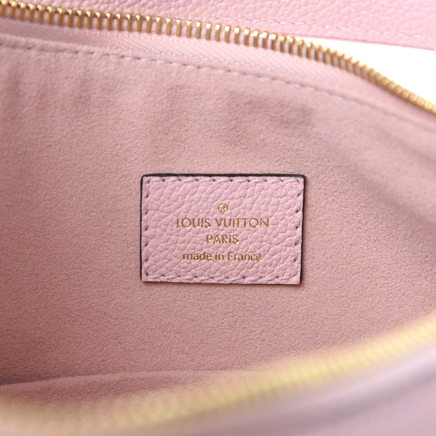 Louis Vuitton Empreinte Monogram Giant By The Pool Marshmallow Hobo PM Bouton De Rose 8 of 10