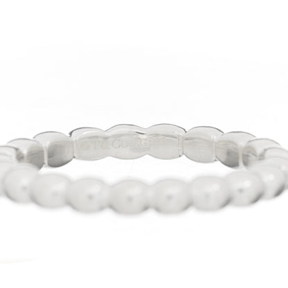 Tiffany Sterling Silver HardWear Bead Ring 53 6.25 4 of 5