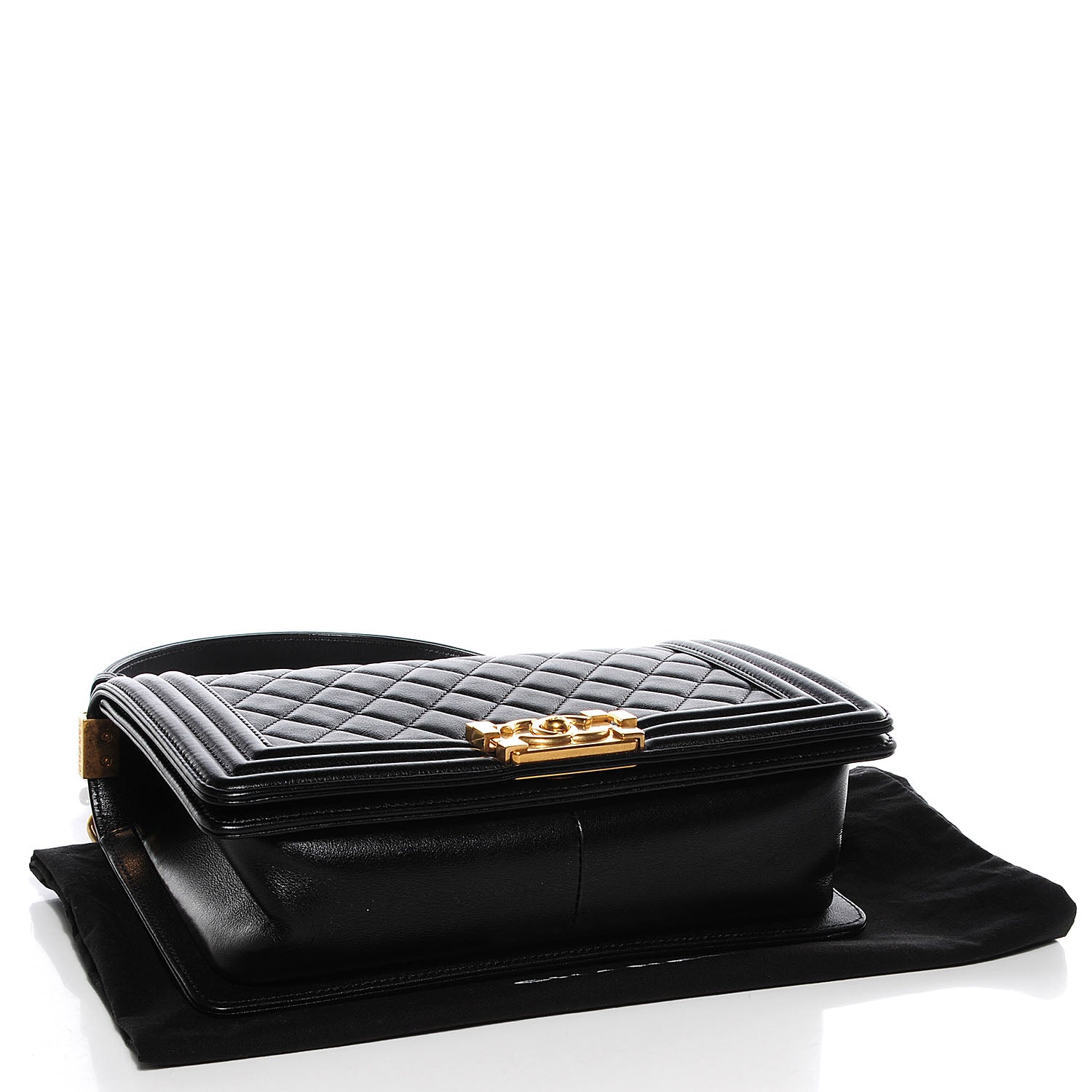 Chanel Calfskin Medium Boy Flap Black 4 of 8