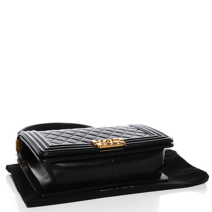 Chanel Calfskin Medium Boy Flap Black 4 of 8