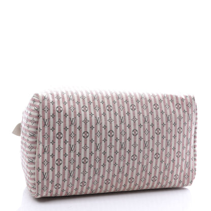 Louis Vuitton Mini Lin Croisette Speedy 30 Rouge 3 of 10