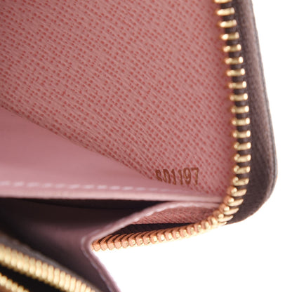 Louis Vuitton Monogram Clemence Wallet Rose Ballerine 7 of 9