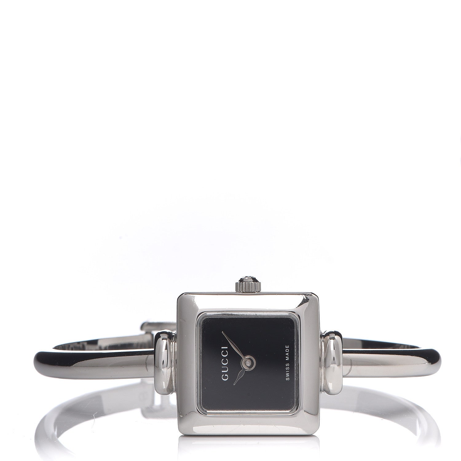 Gucci Stainless Steel 19mm 1900L Quartz Watch Black 3 of 6