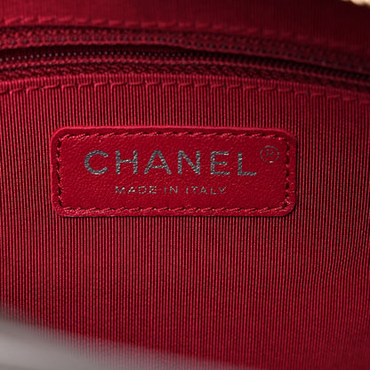 Chanel Aged Calfskin Quilted Medium Gabrielle Hobo Grey 6 of 15