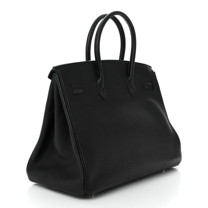 Hermes Togo Birkin 35 Black 3 of 12