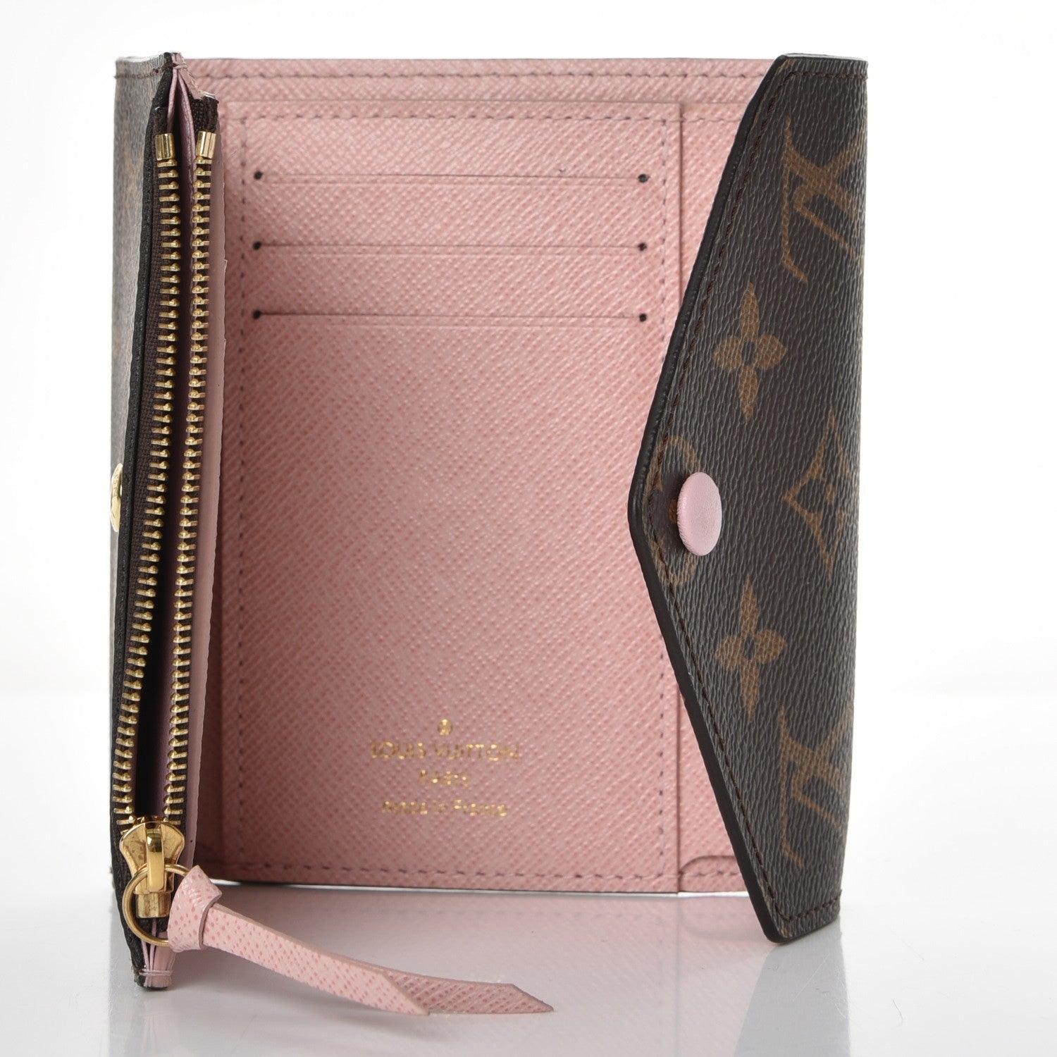Louis Vuitton Monogram Victorine Wallet Rose Ballerine 5 of 7