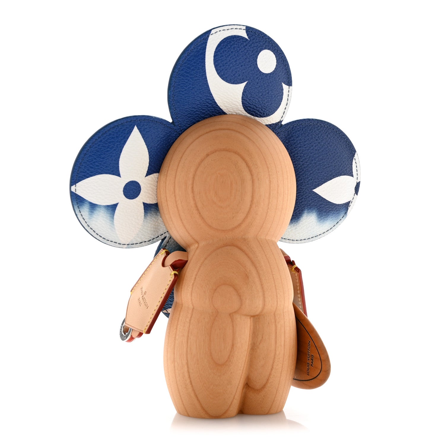 Louis Vuitton Wood Monogram Escale Vivienne Doll Blue 3 of 6