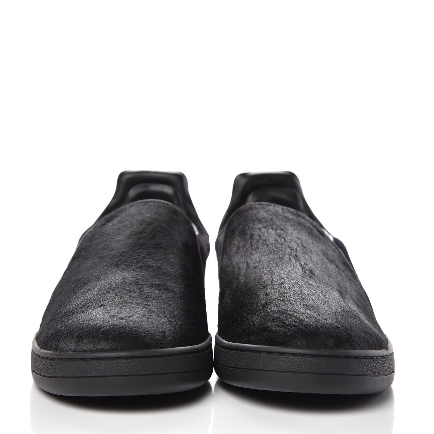 Pony Hair Frontrow Slip On Sneakers 8 Anthracite