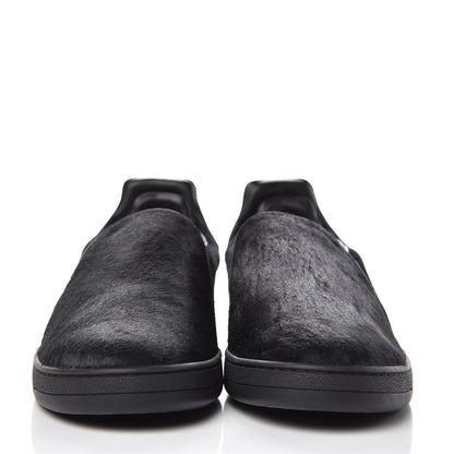 Louis Vuitton Pony Hair Frontrow Slip On Sneakers 8 Anthracite 2 of 9