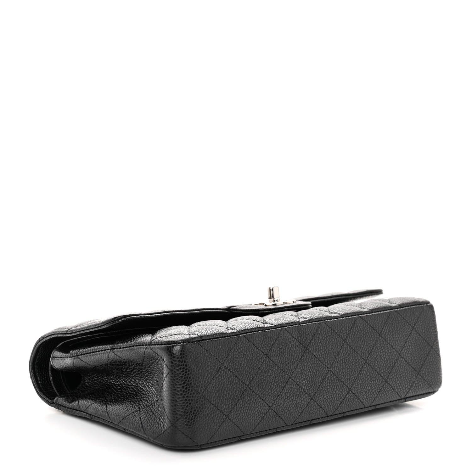 Chanel Caviar Quilted Medium Double Flap Black 4 of 10