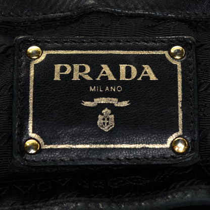 Prada Tessuto Nylon Gaufre Tote Black 5 of 20