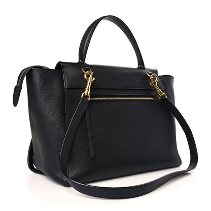 Celine Grained Calfskin Mini Belt Bag Black 3 of 9