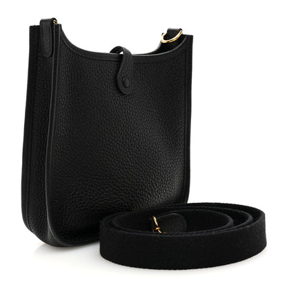 Hermes Taurillon Maurice Evelyne TPM Black 3 of 11