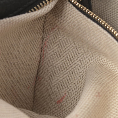 Gucci Pebbled Calfskin Medium Soho Flap Crossbody Black 12 of 12