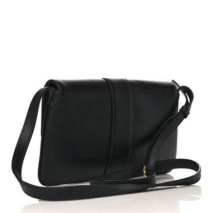 Gucci Vitello Palmellato Lux Small Arli Flap Shoulder Bag Black 3 of 13