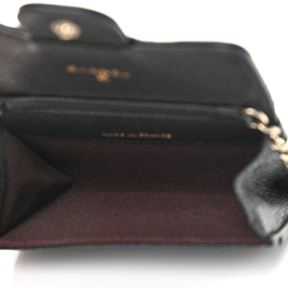 Chanel Caviar Quilted Flap Classic Belt Bag Black 5 of 10