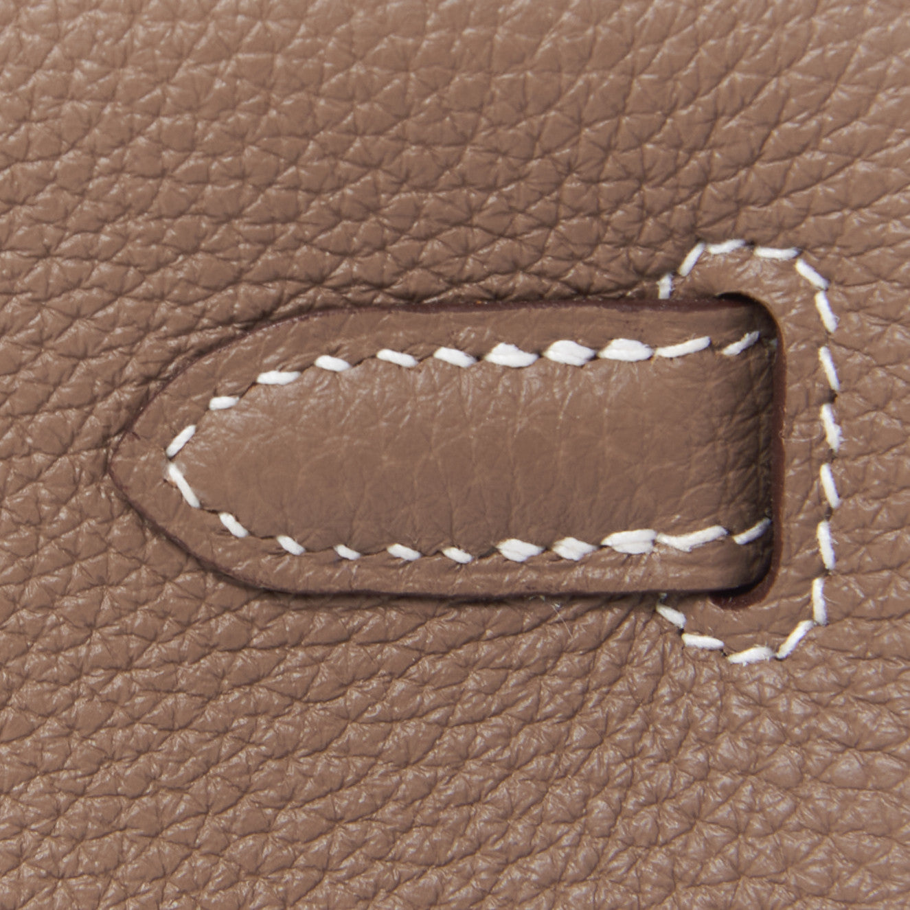 Hermes Togo Kelly Retourne 25 Etoupe 10 of 33