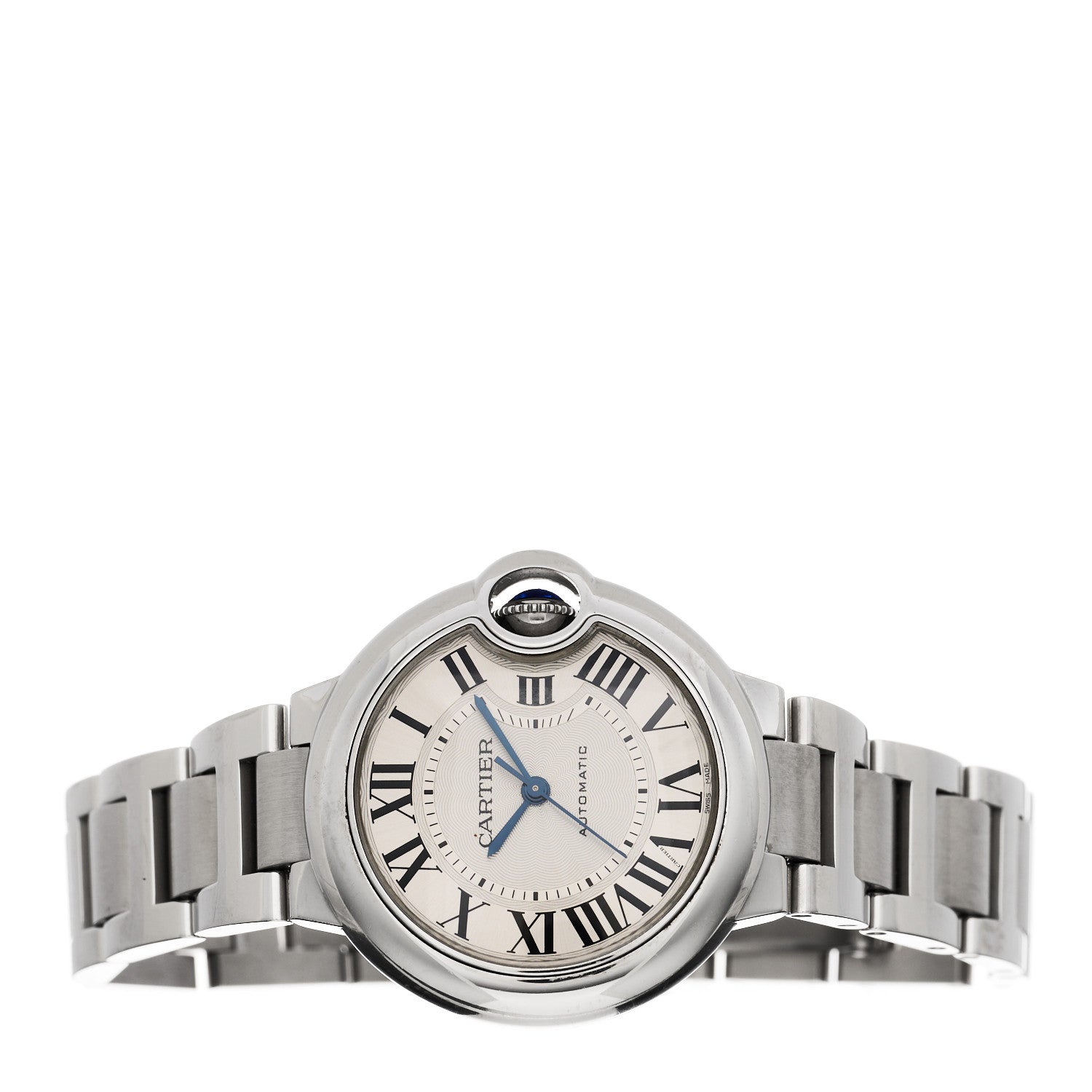 Cartier Stainless Steel 33mm Ballon Bleu De Cartier Automatic Watch 2 of 5