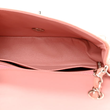 Chanel Patent Calfskin Quilted Mini Rectangular Flap Light Pink 5 of 10