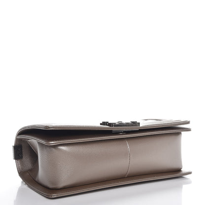 Chanel Metallic Caviar Quilted Medium Boy Flap Copper 4 of 8