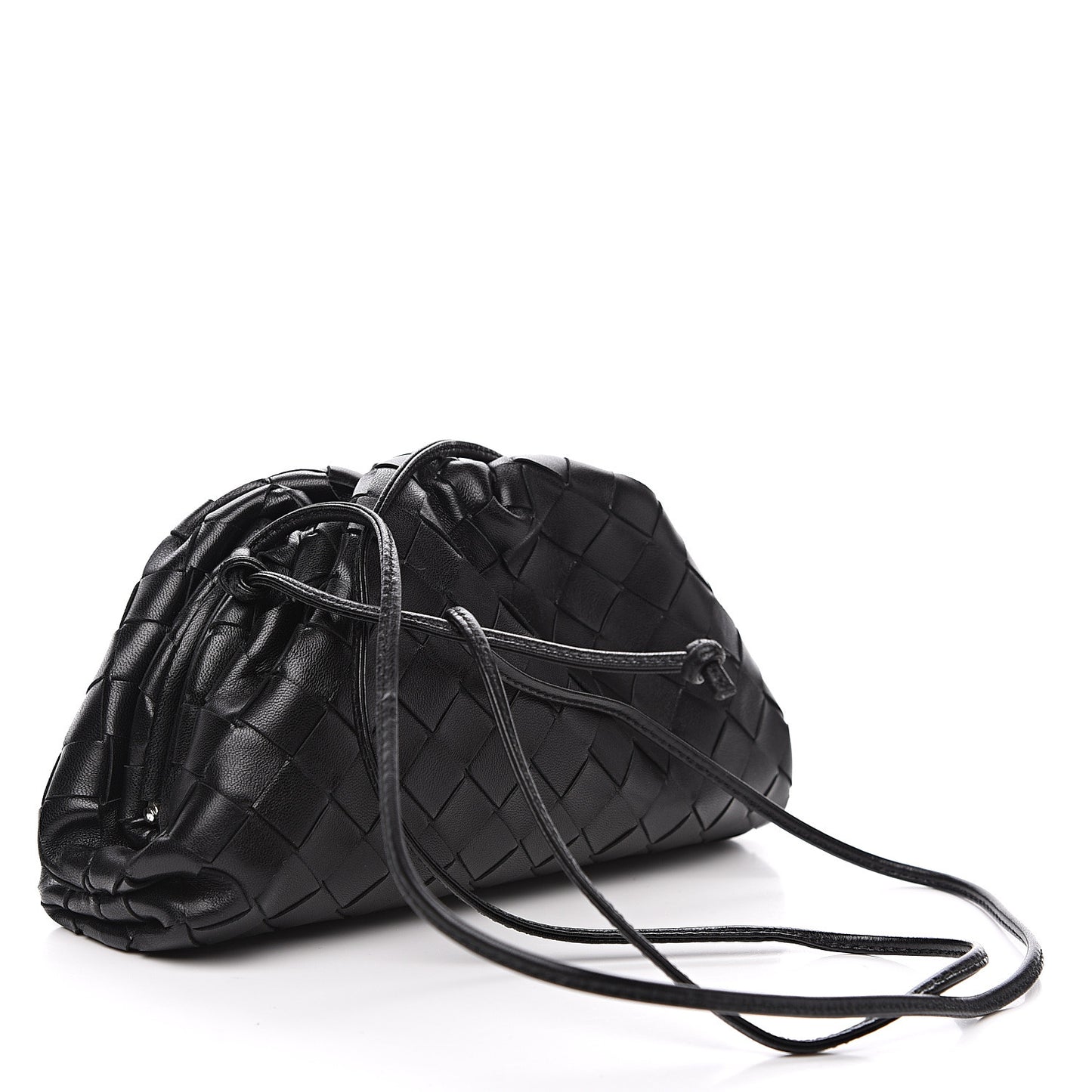 Nappa Intrecciato The Mini Pouch Black