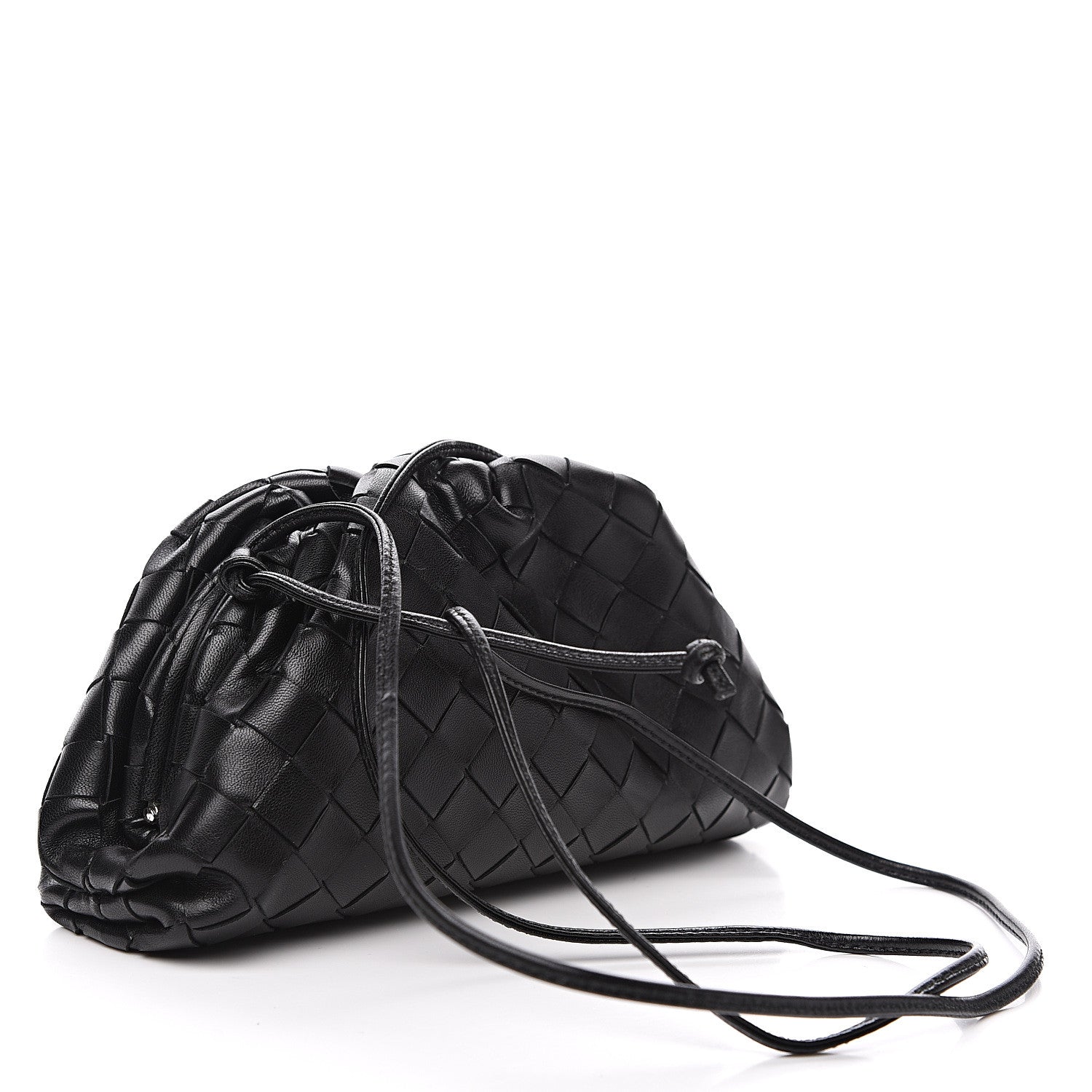 Bottega Veneta Nappa Intrecciato The Mini Pouch Black 2 of 10