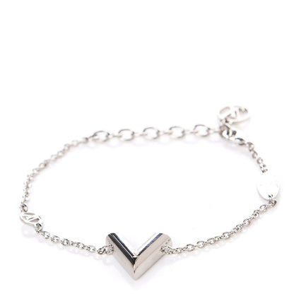 Louis Vuitton Essential V Supple Bracelet Silver 1 of 5