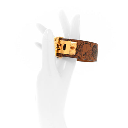 Hermes Swift Collier de Chien CDC 24 Tattoo Bracelet T3 Gold Black 2 of 6