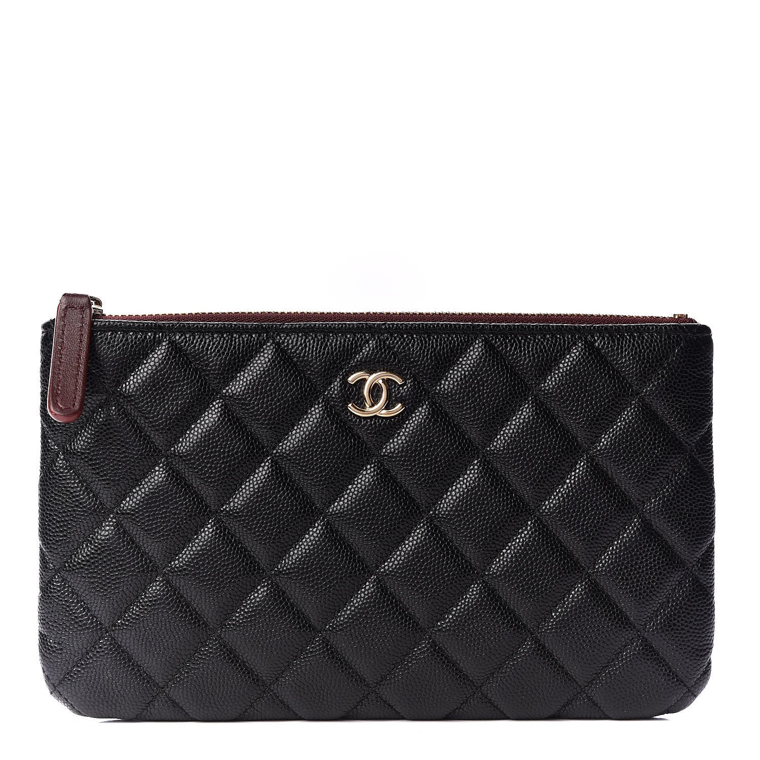 Chanel Caviar Quilted Small Pouch Black 1 of 9