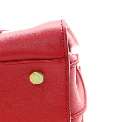Saint Laurent Calfskin Small Sac De Jour Lipstick Red 15 of 19