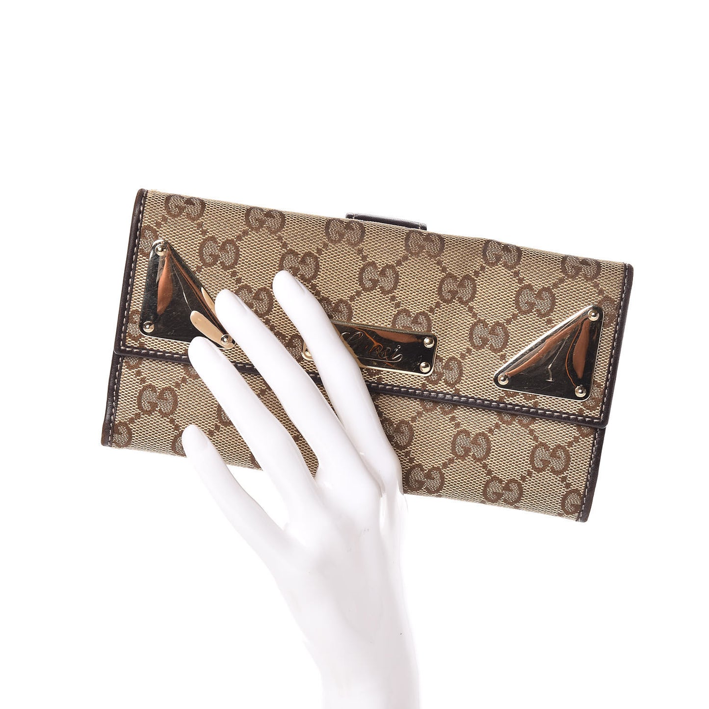Monogram Indy Continental Wallet Dark Brown