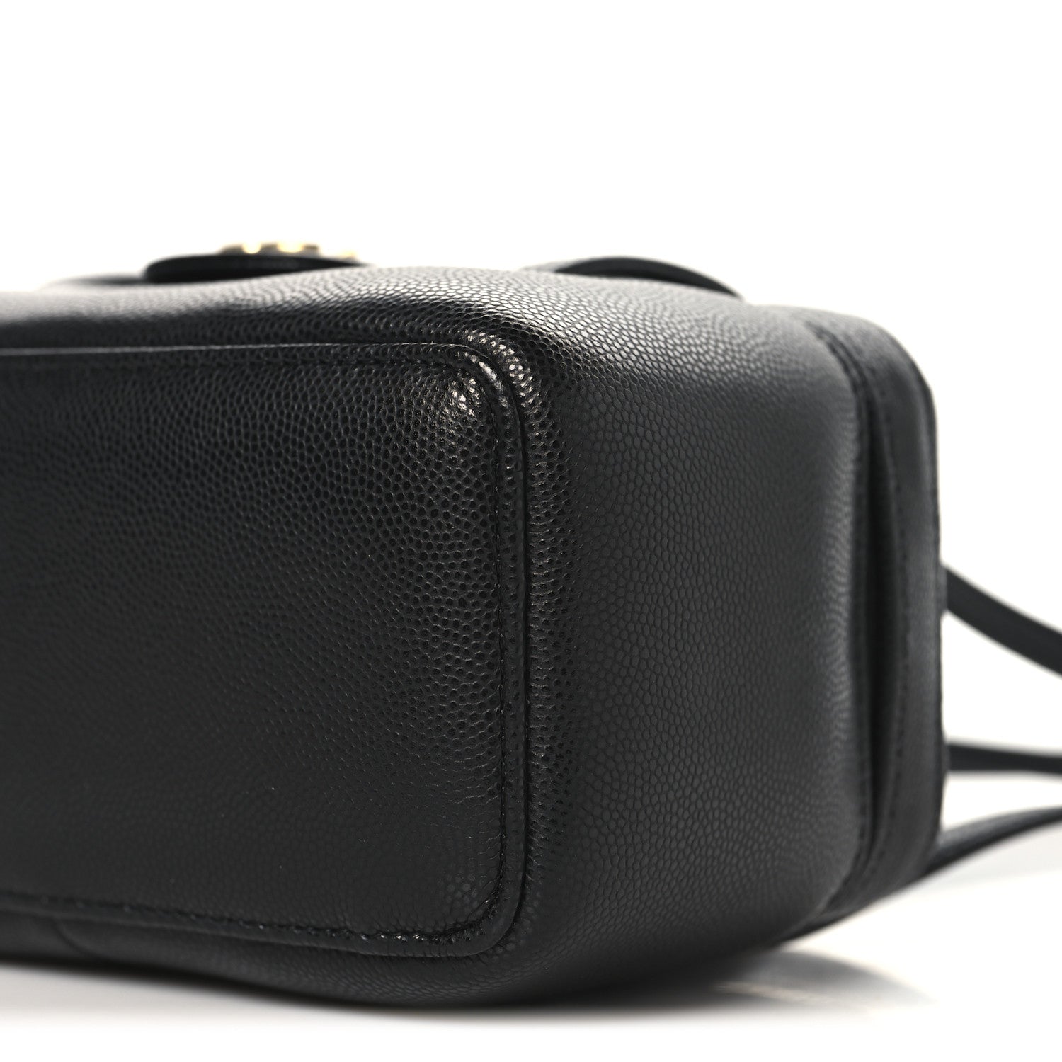 Chanel Shiny Caviar Preppy Coco Long Vanity With Strap Black 10 of 11