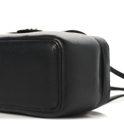 Chanel Shiny Caviar Preppy Coco Long Vanity With Strap Black 10 of 11