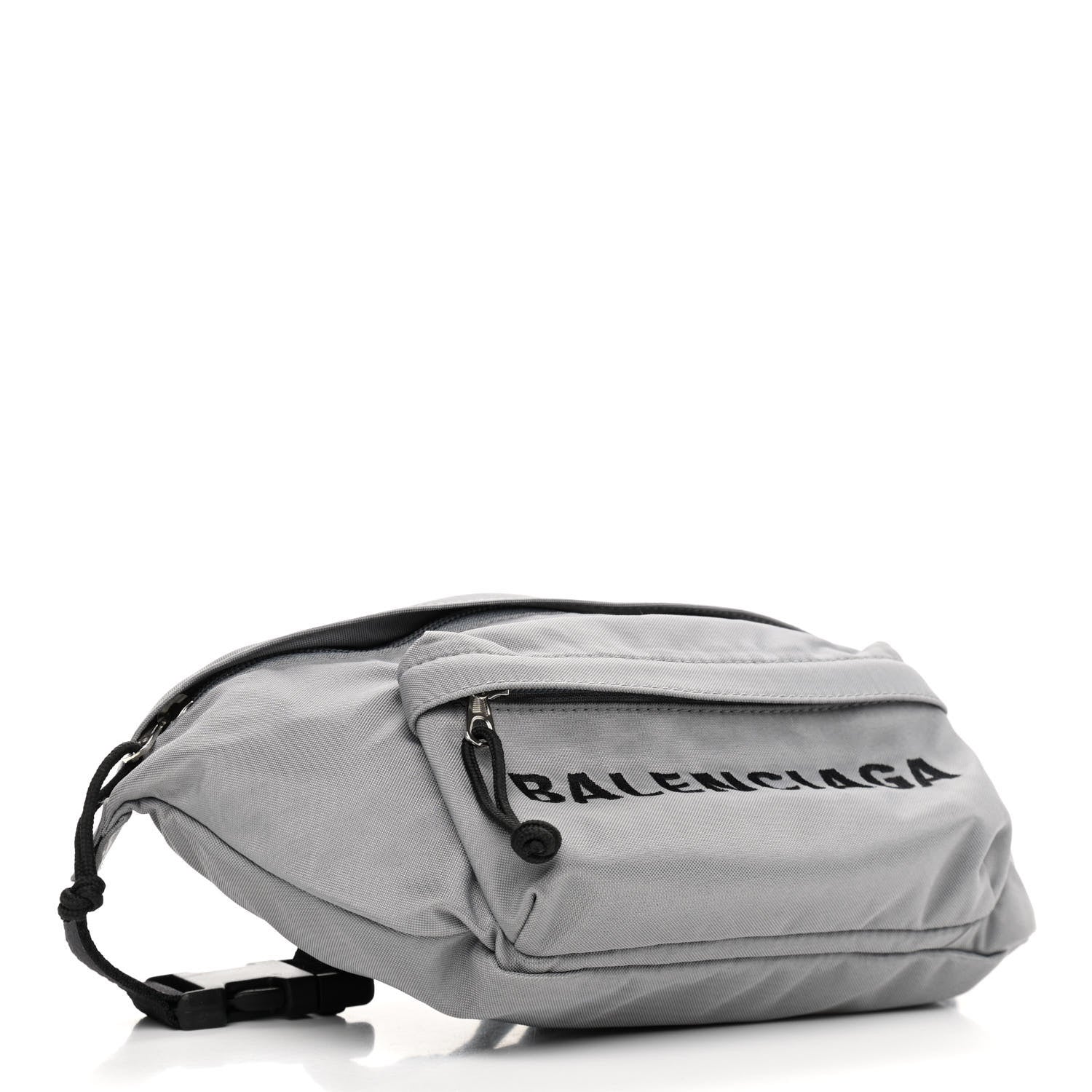 Balenciaga Nylon Wheel Logo Belt Bag Gris Cendre 4 of 10