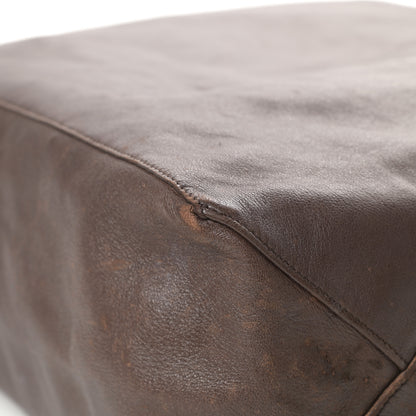 Celine Lambskin Vertical Cabas Brown 12 of 19