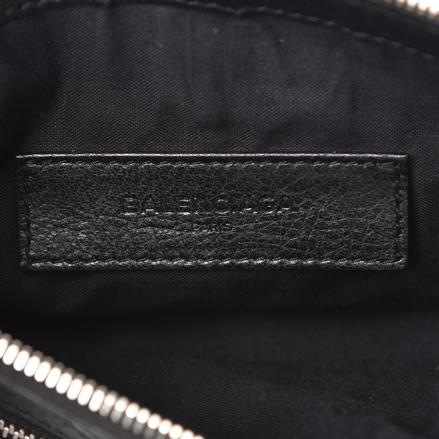 Balenciaga Agneau Arena Classic Hardware Small Clip Black 6 of 7