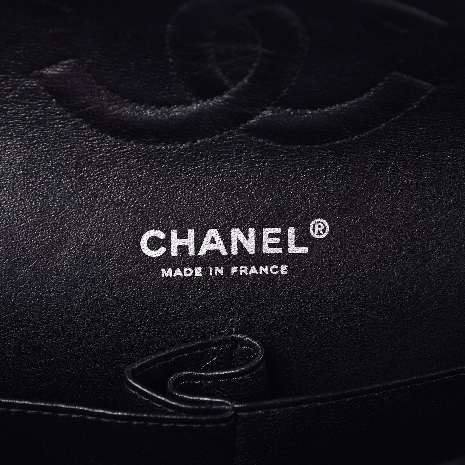 Chanel Caviar Quilted Medium Double Flap Black 7 of 10