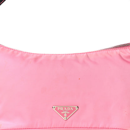 Prada Tessuto Nylon Shoulder Bag Begonia 6 of 25