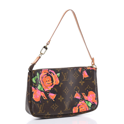 Louis Vuitton Monogram Roses Pochette Accessories 3 of 11