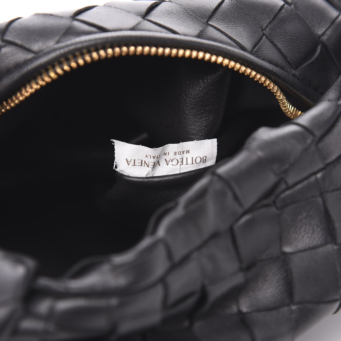 Nappa Intrecciato Mini Jodie Black