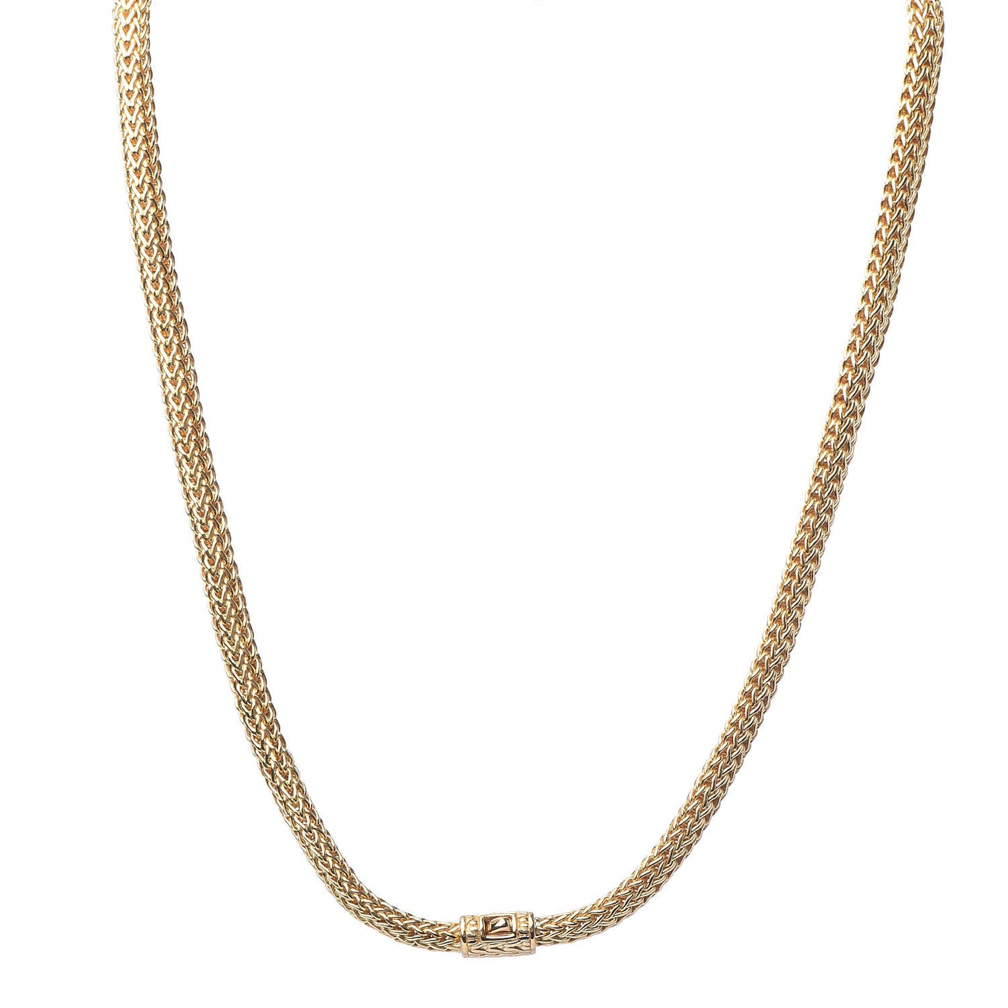 18K Yellow Gold 5mm Classic Chain Necklace
