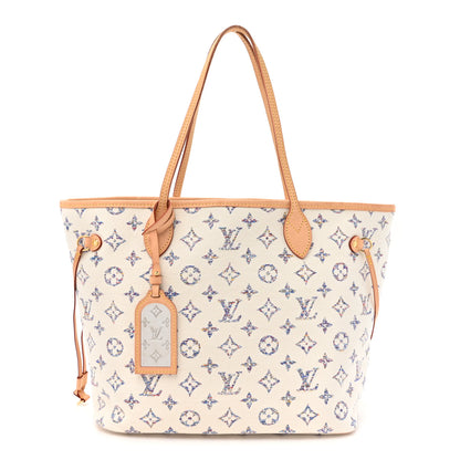 Louis Vuitton Monogram Jacquard Neverfull MM Multicolor Beige 1 of 17