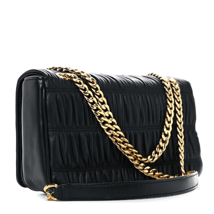 Prada Nappa Gaufre Flap Black 2 of 12